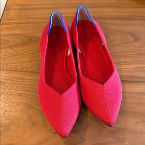 Rothy's The Point Red Flats